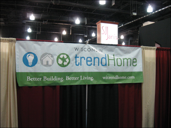 Vinyl Banner Sign For Trade Show Booth In Milwaukee Wisconsin Sign A Rama Milwaukee Signs And Banners